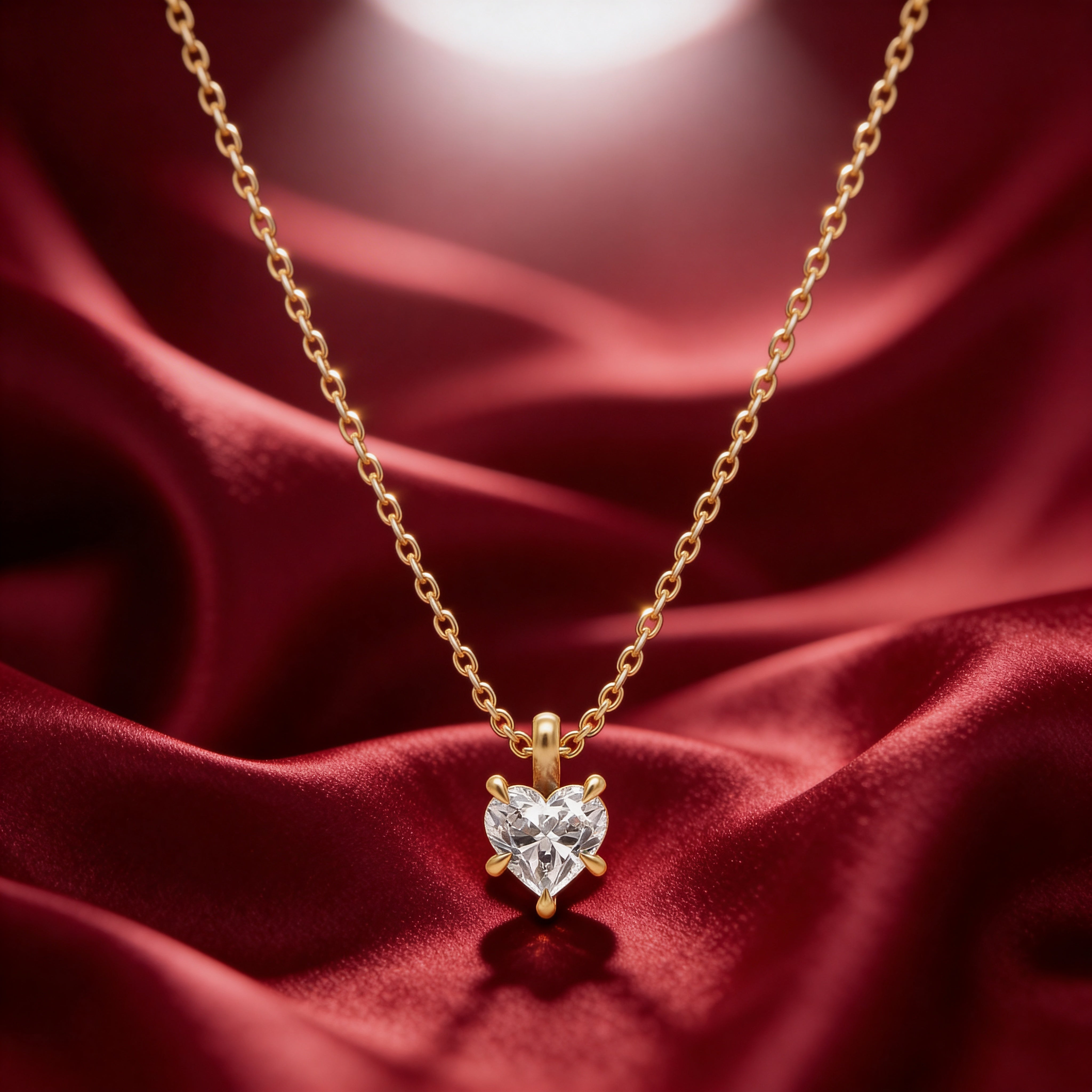 Heart Classic Pendant with Chain