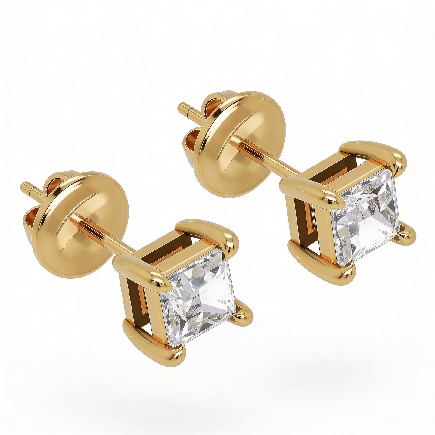 Princess Stud Earrings