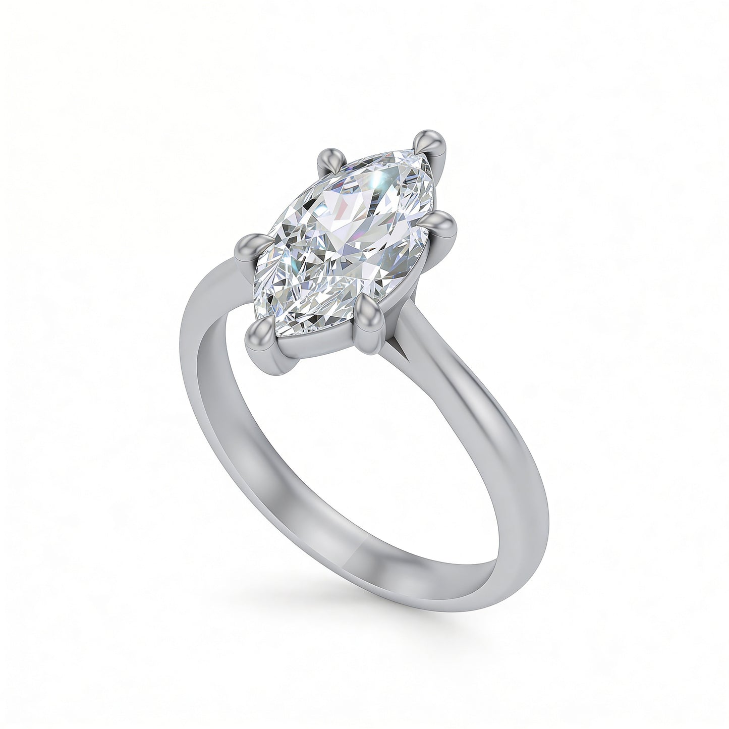 Marquise Solitaire Ring