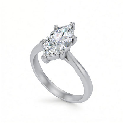 Marquise Solitaire Ring