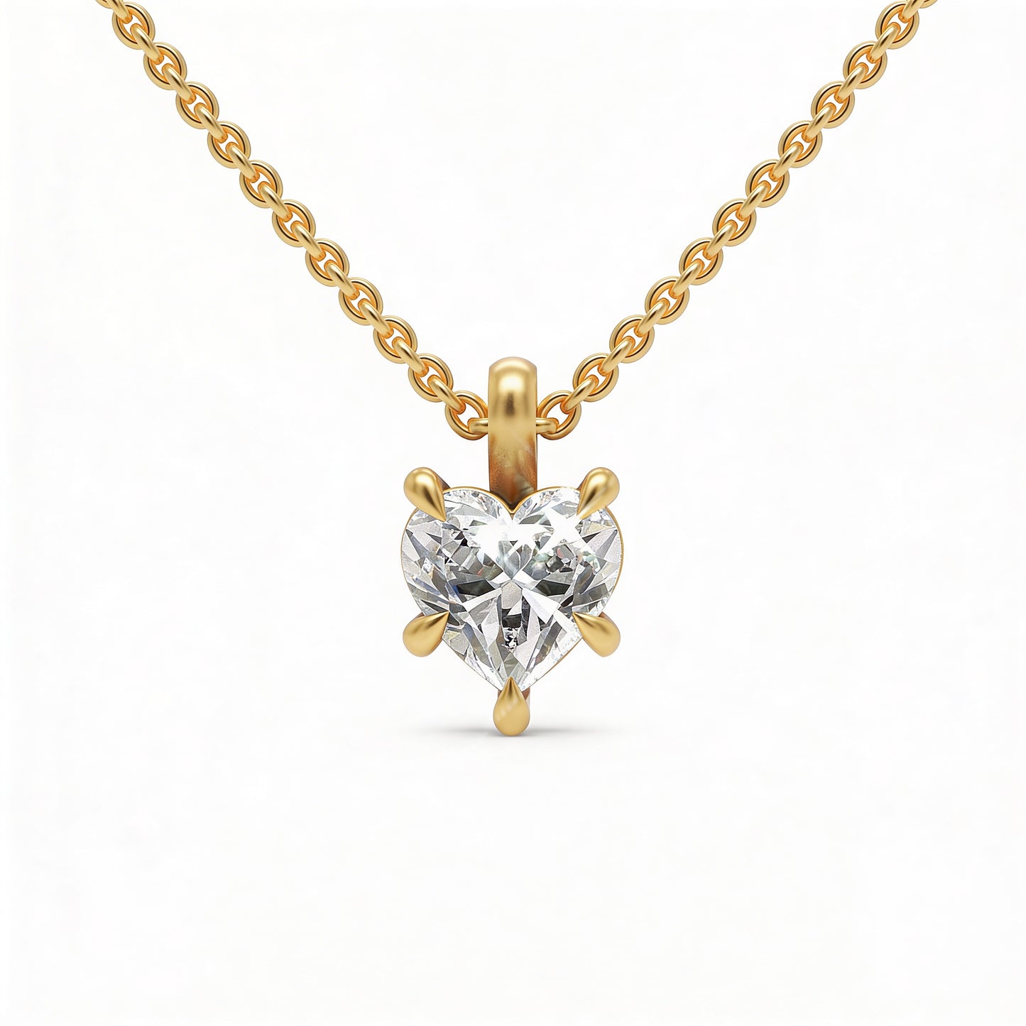 Heart Classic Pendant with Chain