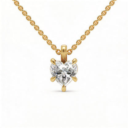 Heart Classic Pendant with Chain