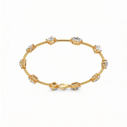Mixed Cut Bracelet