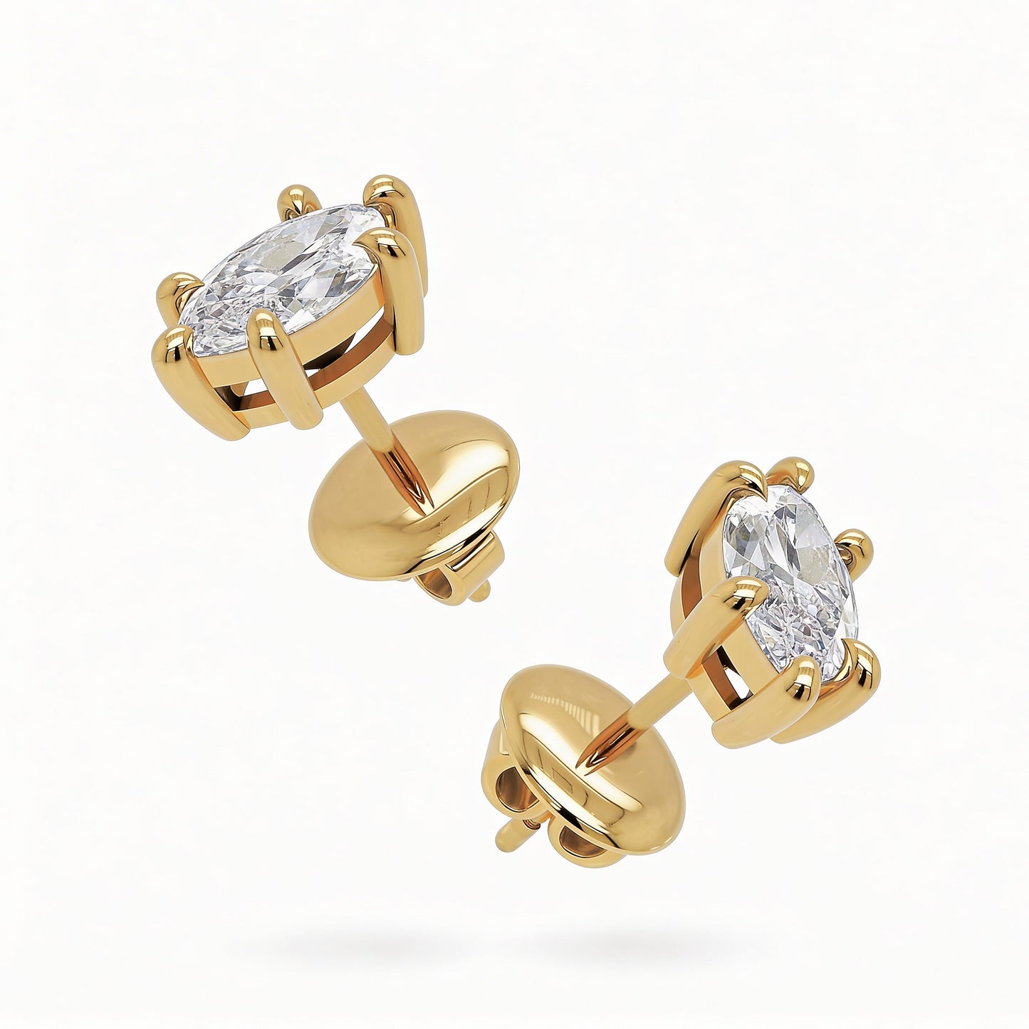 Marquise Stud Earrings