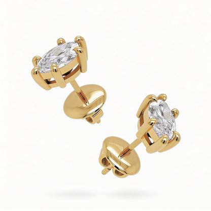 Marquise Stud Earrings