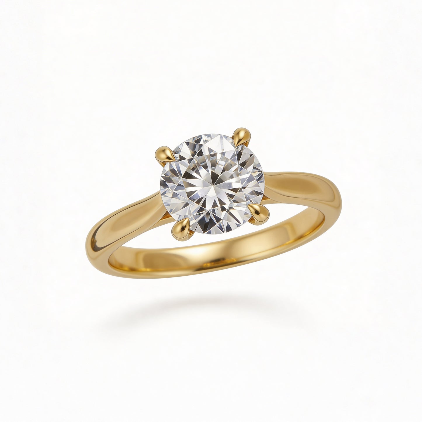 Round Solitaire Ring