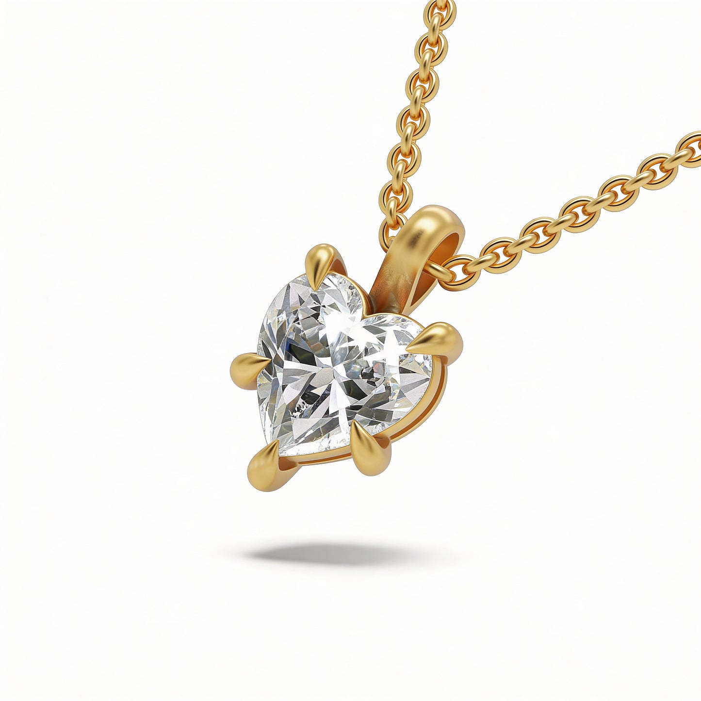 Heart Classic Pendant with Chain