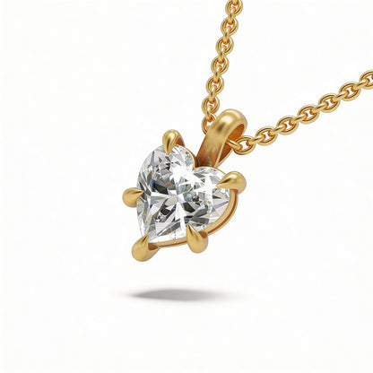 Heart Classic Pendant with Chain