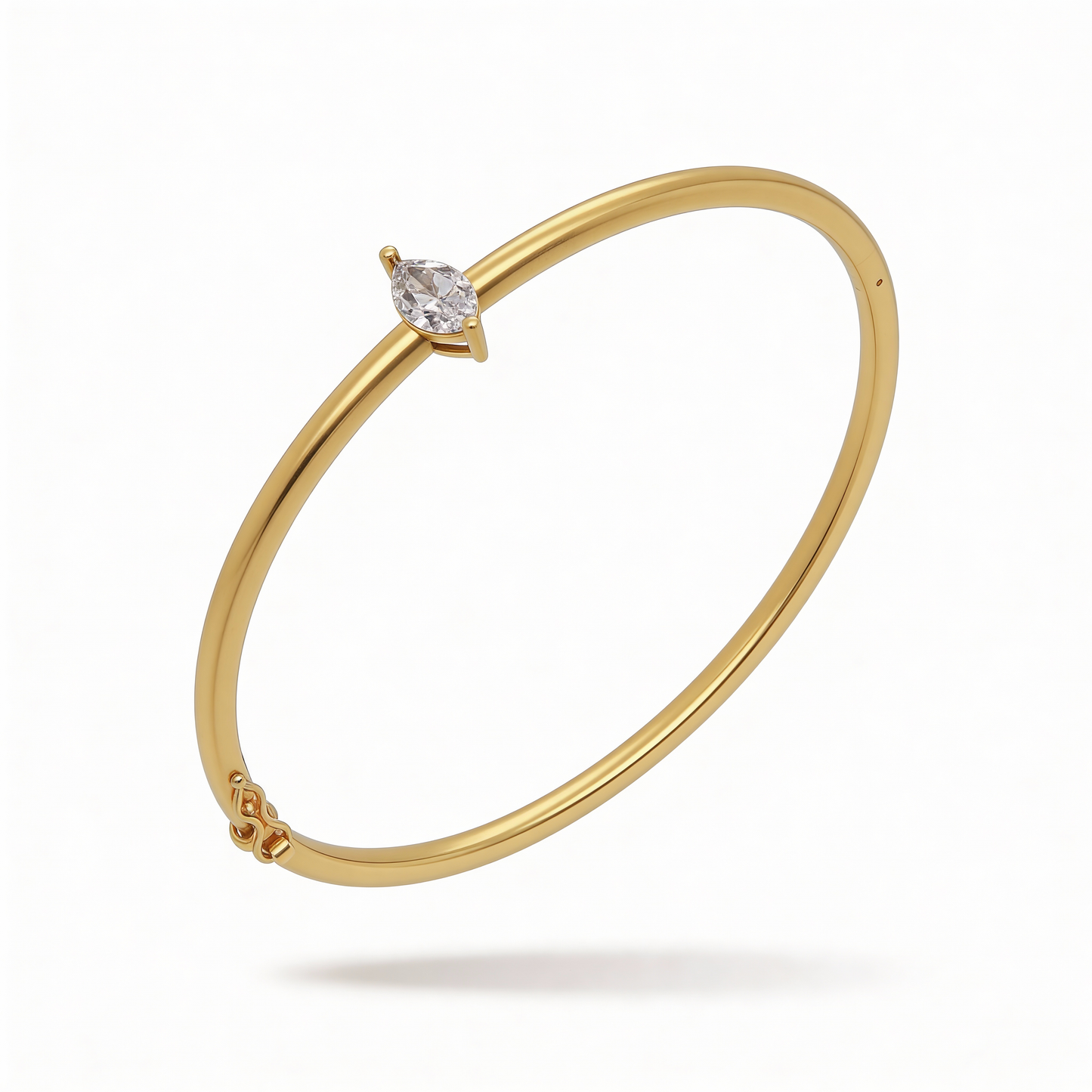 Solitaire Bangle