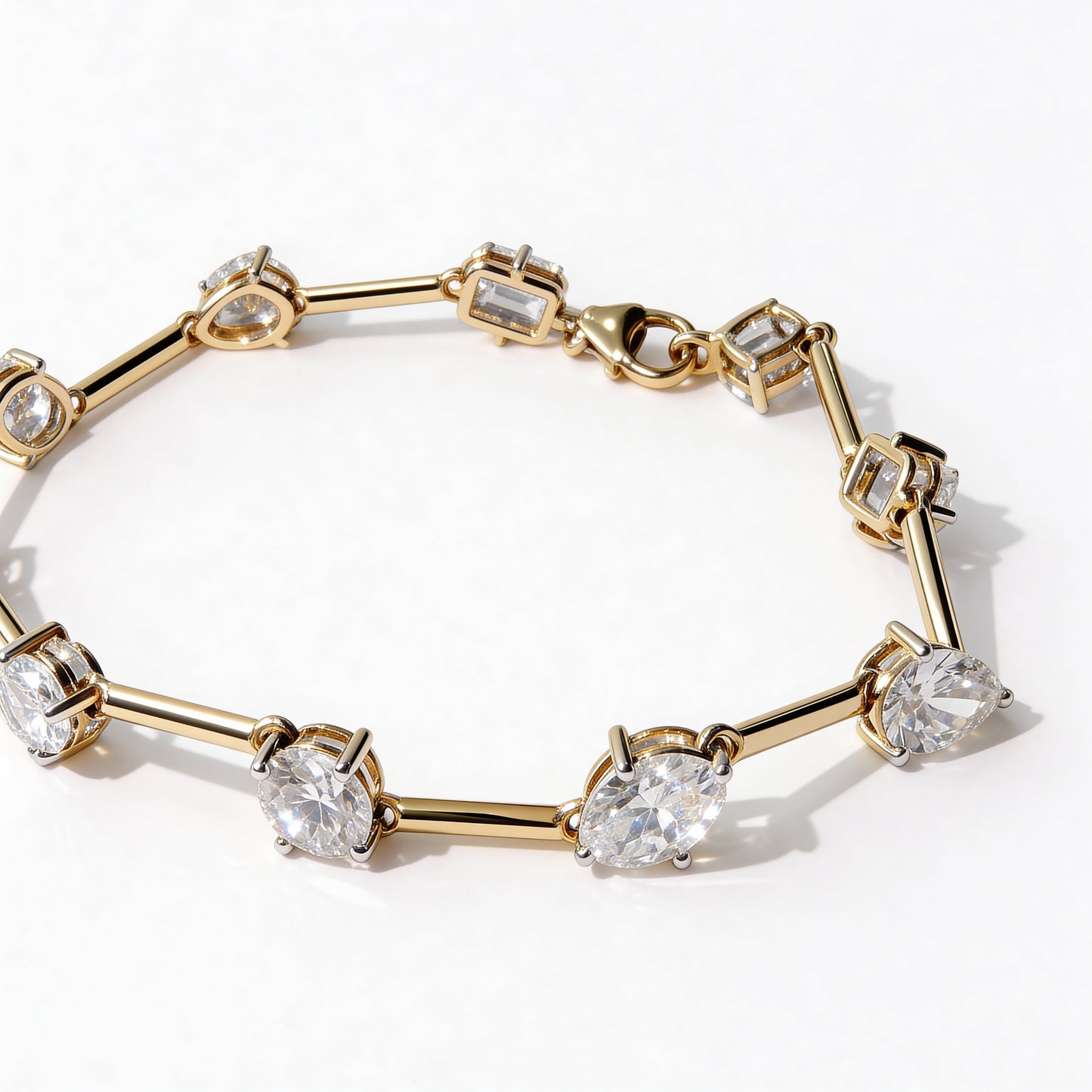 Mixed Cut Bracelet