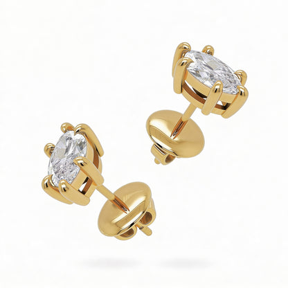Marquise Stud Earrings