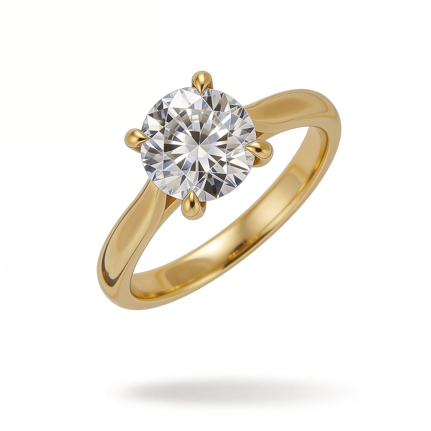 Round Solitaire Ring