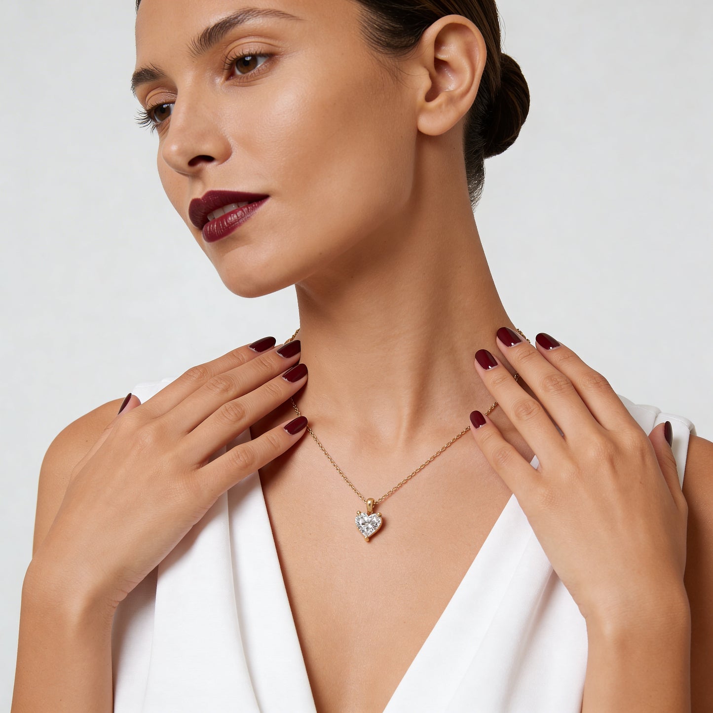 Heart Classic Pendant with Chain