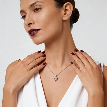 Heart Classic Pendant with Chain