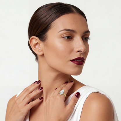 Marquise Solitaire Ring