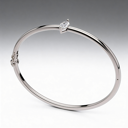 Solitaire Bangle