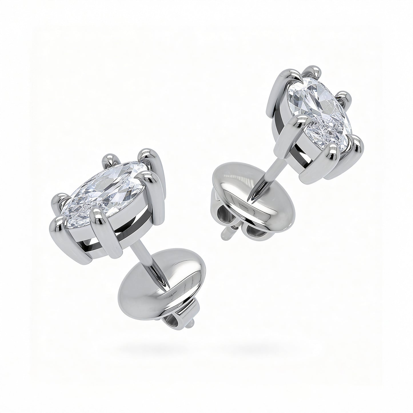 Marquise Stud Earrings