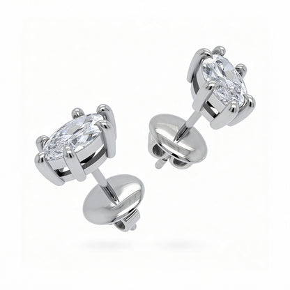 Marquise Stud Earrings