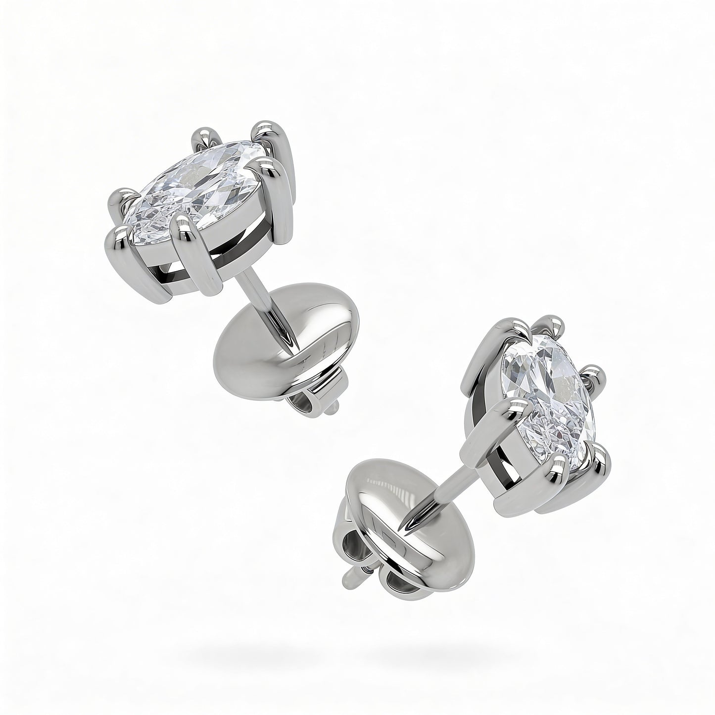 Marquise Stud Earrings