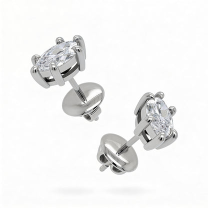 Marquise Stud Earrings