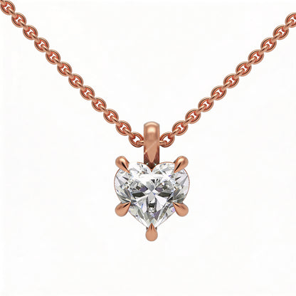 Heart Classic Pendant with Chain