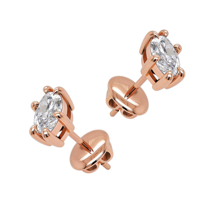 Marquise Stud Earrings