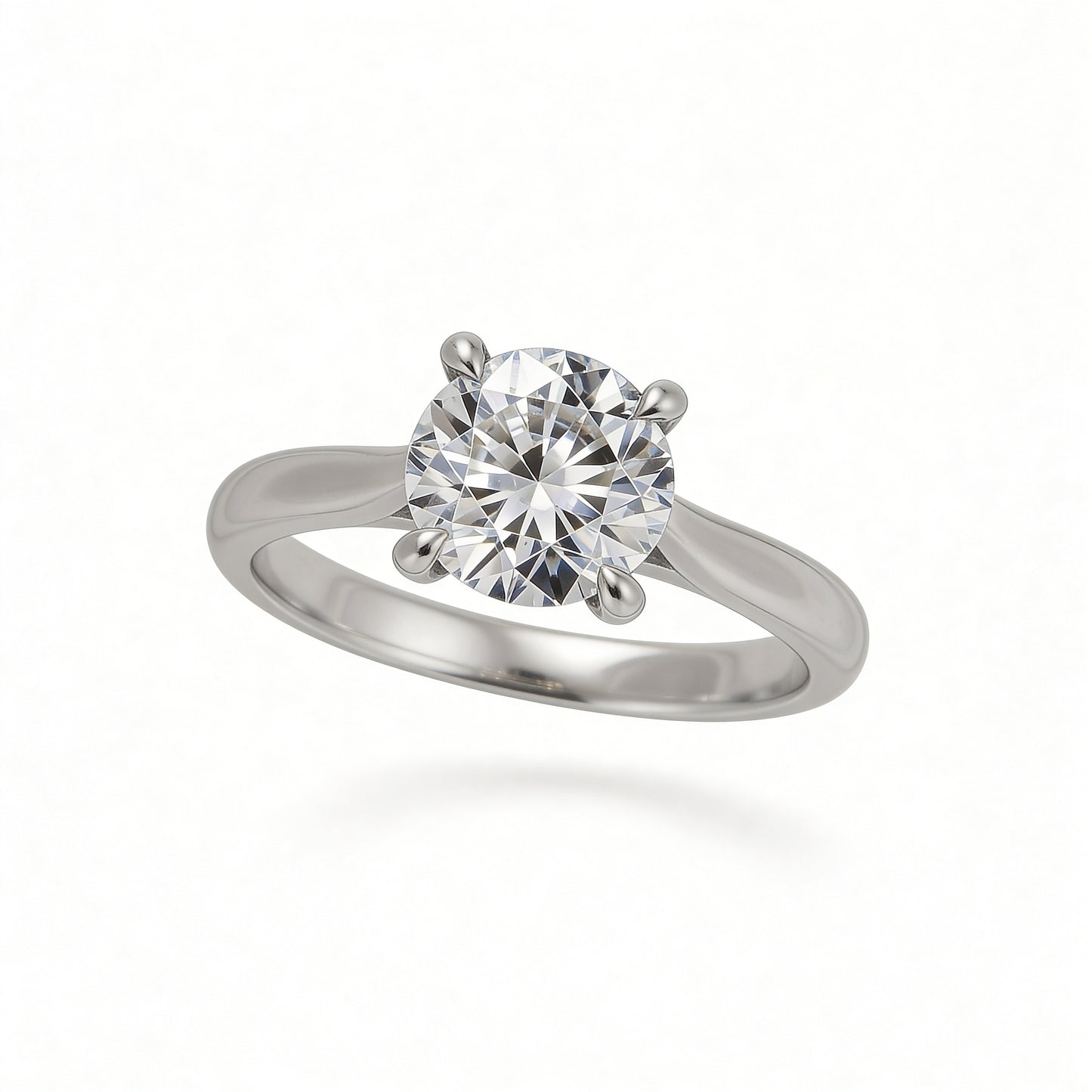 Round Solitaire Ring