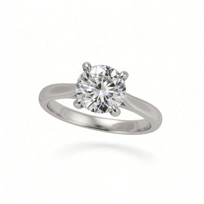 Round Solitaire Ring