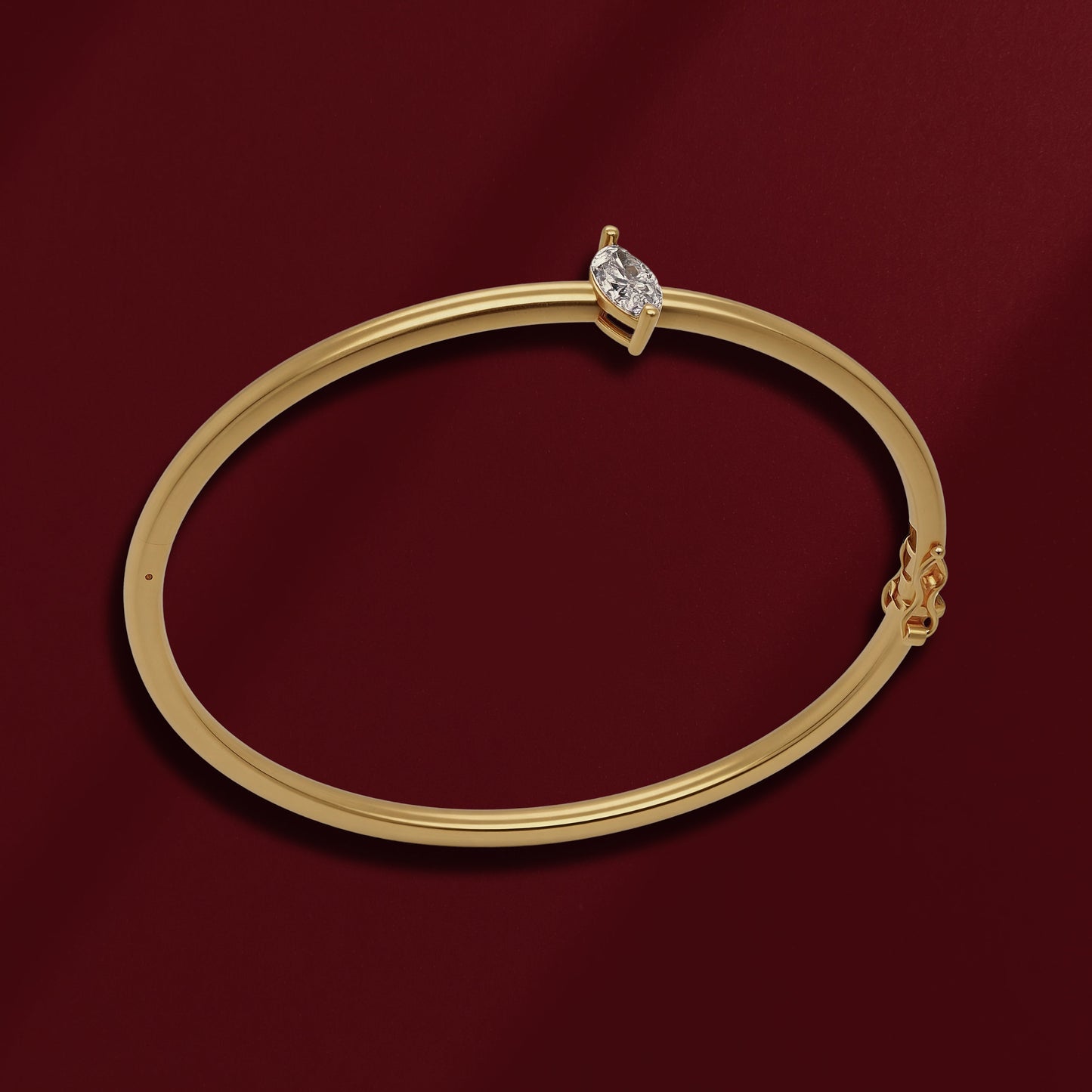 Solitaire Bangle