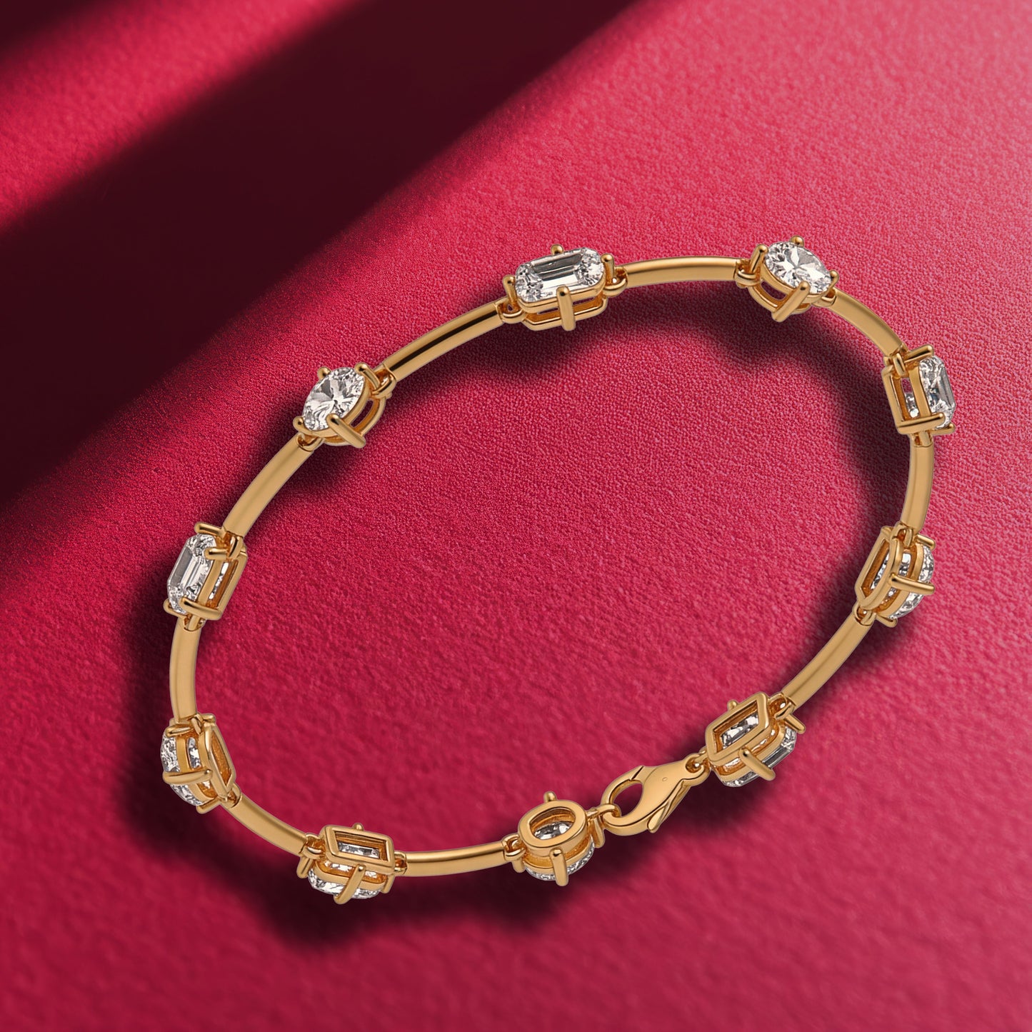 Mixed Cut Bracelet