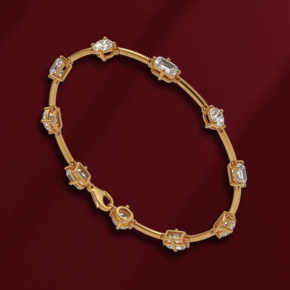 Mixed Cut Bracelet