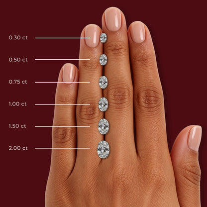 Oval Solitaire Ring