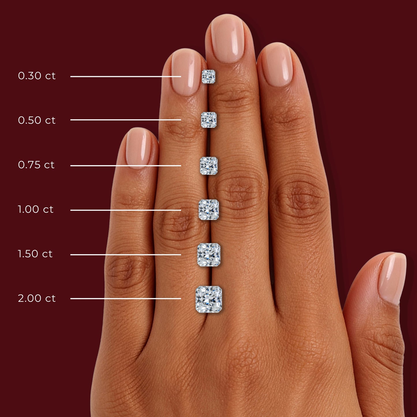 Princess Solitaire Ring