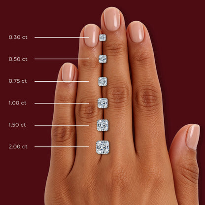 Princess Solitaire Ring