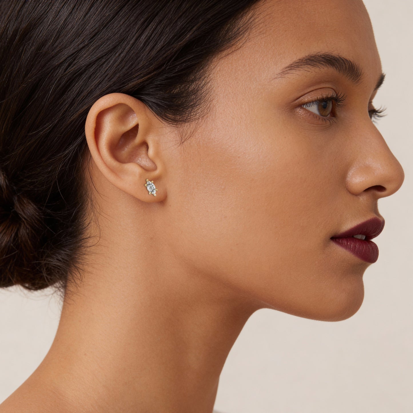 Marquise Stud Earrings
