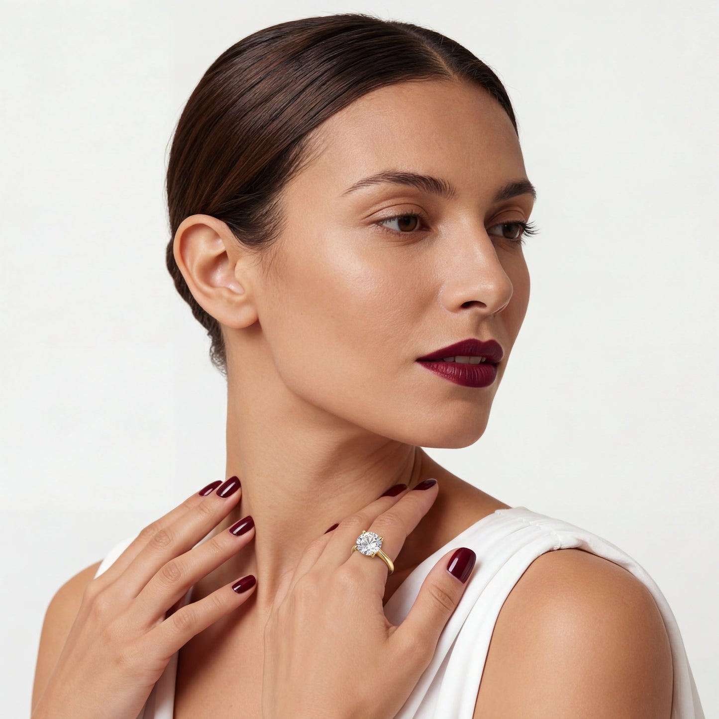 Round Solitaire Ring
