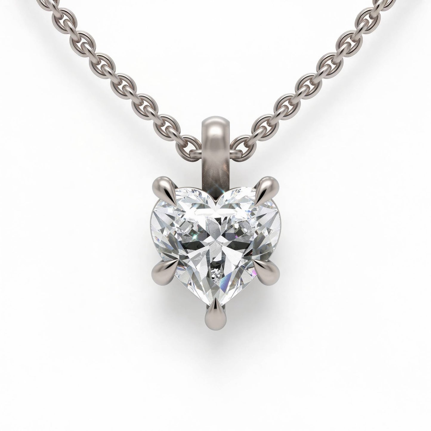 Heart Classic Pendant with Chain