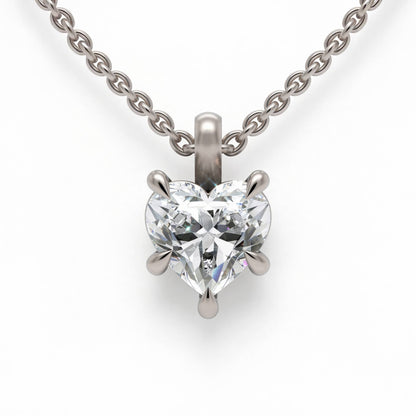 Heart Classic Pendant with Chain